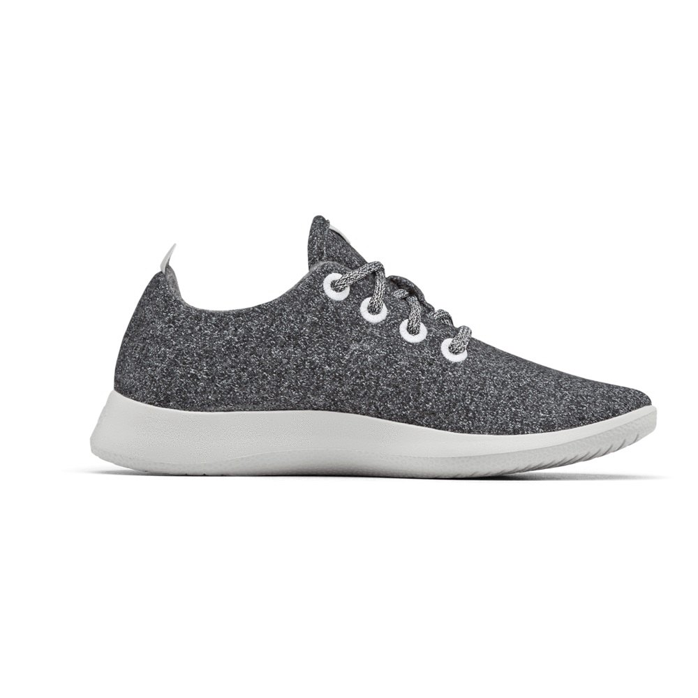 Allbirds Women\'s Sneakers Dark Grey - Wool Runners - 29608CUBM